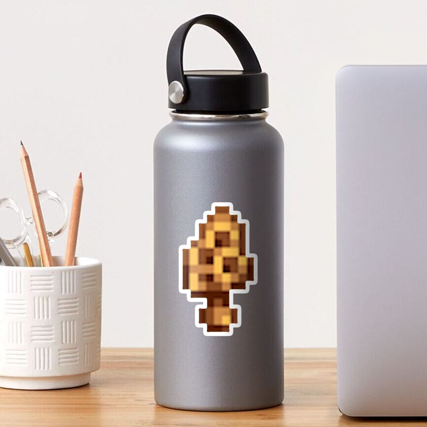 "Stardew Valley Pixel Morel Mushroom" Sticker for Sale by edevyor Redbubble