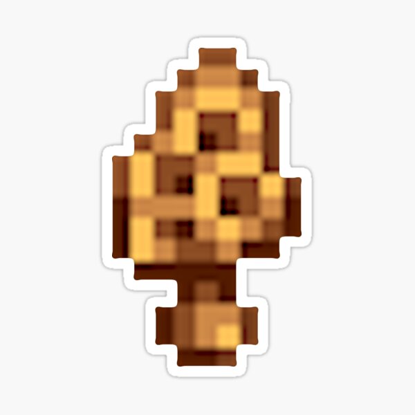 Stardew Valley Pixel Morel Mushroom Sticker For Sale By Edevyor