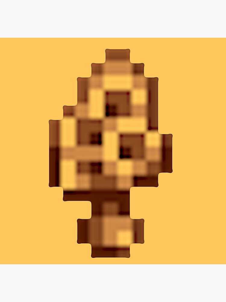 "Stardew Valley Pixel Morel Mushroom" Poster for Sale by edevyor Redbubble