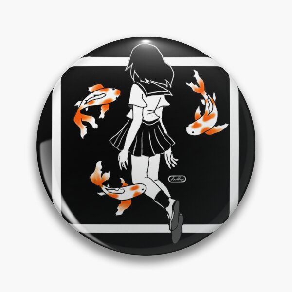Item preview, Minimalist Koi Girl designed and sold by LilyArts.