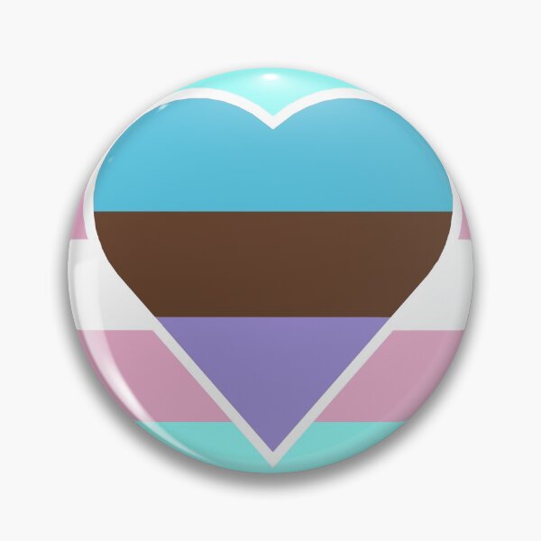 Item preview, Transgender Pride Flag with Androsexual/Androphilic Heart designed and sold by DisneyFanatic23.