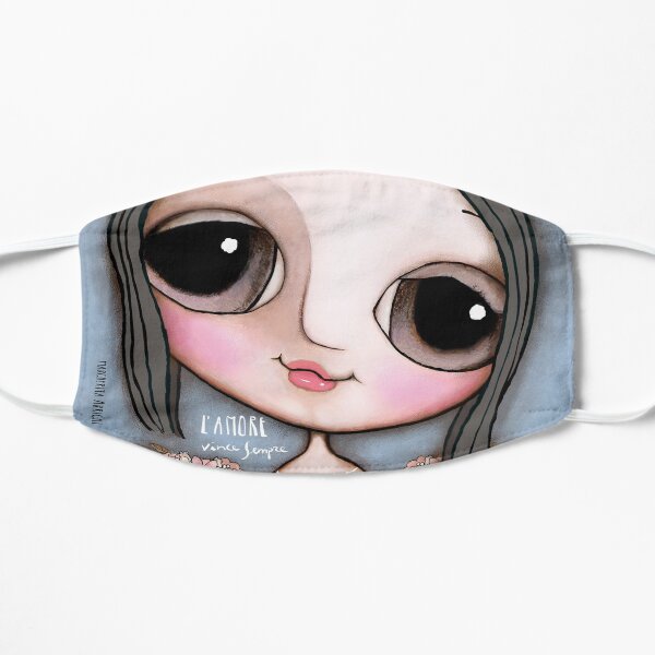 Our Angel Maria Sole. "L'Amore vince sempre" Flat Mask