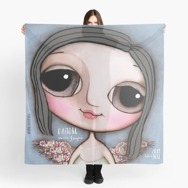 Our Angel Maria Sole. "L'Amore vince sempre" Scarf