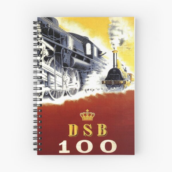 Artikelvorschau, DSV 100 aar vintage travel poster entworfen und verkauft von stickart-marek.