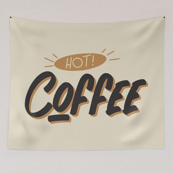 Item preview, Hot Coffee! designed and sold by Georgia Elroy.