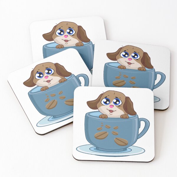 Item preview, Puppy in a Coffee Cup designed and sold by OGF Travel.