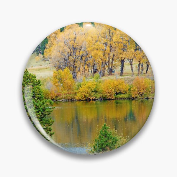 Item preview, Ranch Pond in Autumn designed and sold by Robert Meyers-Lussier.