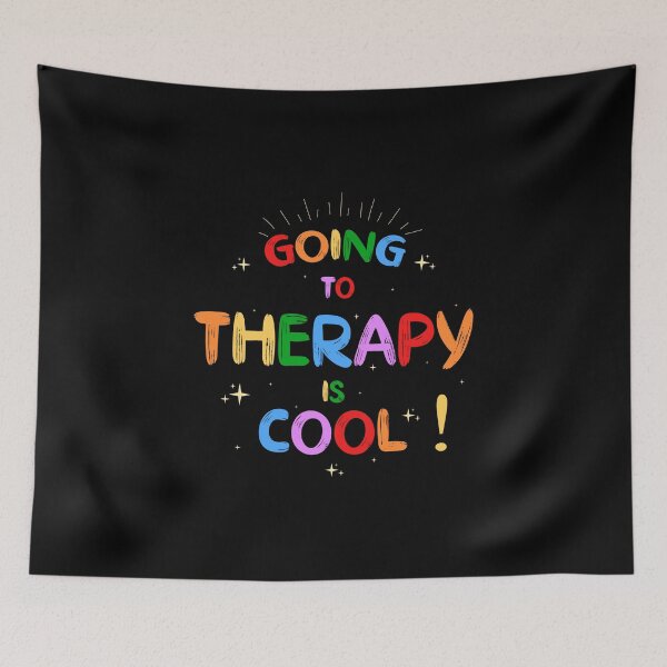 Item preview, Going To Therapy Is Cool! designed and sold by JUSTBEELEGANT.
