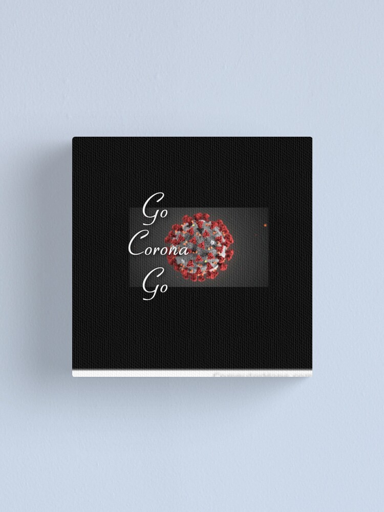 "Corona logo design for redbubble" Canvas Print by Rija26 Redbubble