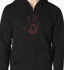 Dark brotherhood - We know Zipped Hoodie