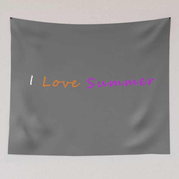 Item preview, I Love Summer designed and sold by MagicalMystery6.