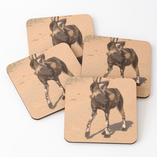 Item preview, A RARE SIGHT - Lycaon pictus – WILD DOG – [ ENDANGERED SPECIES] designed and sold by Magriet Meintjes.