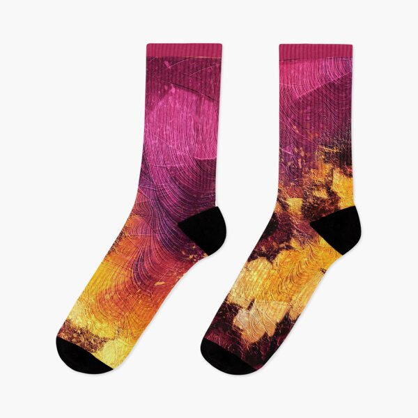 Item preview, Textured Abstract in Purple and Yellow designed and sold by ChangingLight.