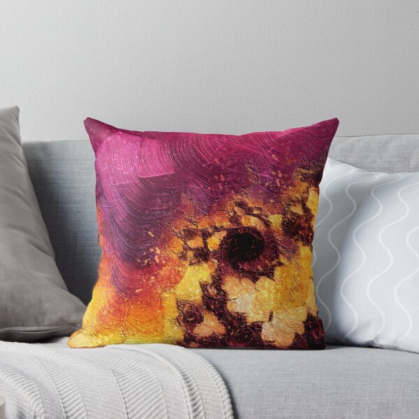 Item preview, Textured Abstract in Purple and Yellow designed and sold by ChangingLight.
