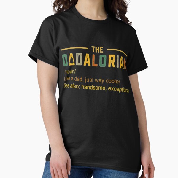 Vista previa del artículo con la obra «El Dad Vintage para hombre de Dadaloriano es mucho más genial», diseñado y vendido por H2ATee.