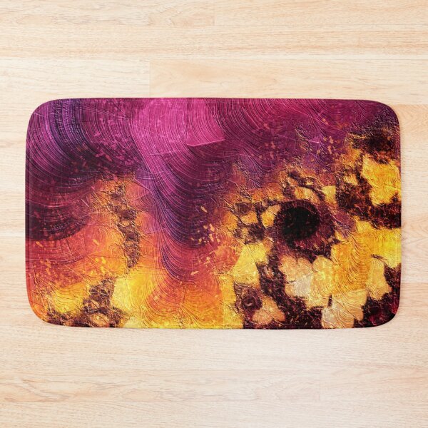 Item preview, Textured Abstract in Purple and Yellow designed and sold by ChangingLight.