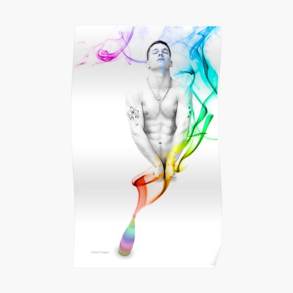 Genie Day - gay art male art Poster
