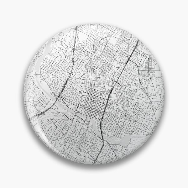 Item preview, Austin TX  Map designed and sold by Kara515.