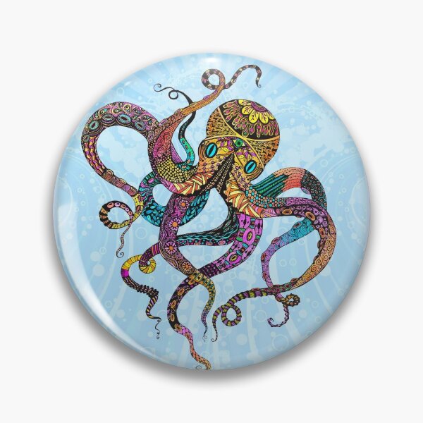 Item preview, Electric Octopus designed and sold by Tammy Wetzel.