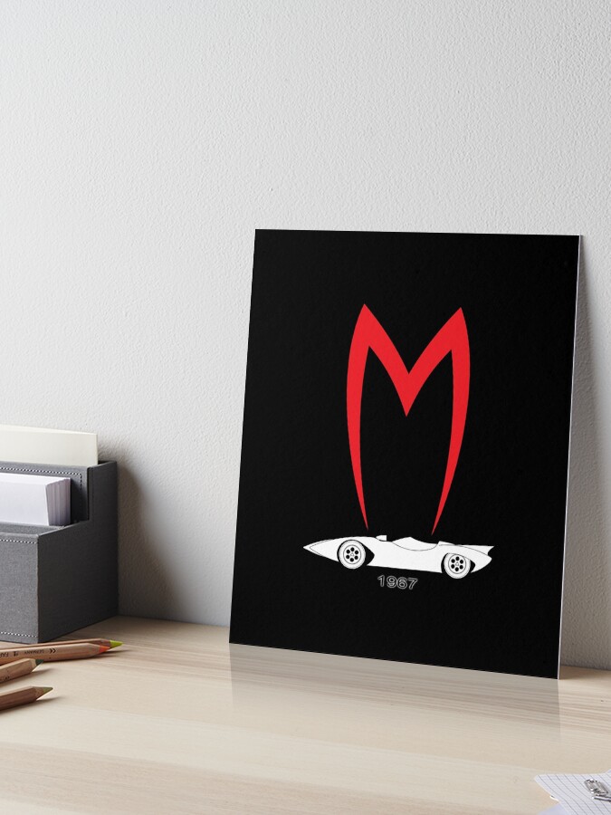 Speed Racer Mach 5 Watercolor Art Print 