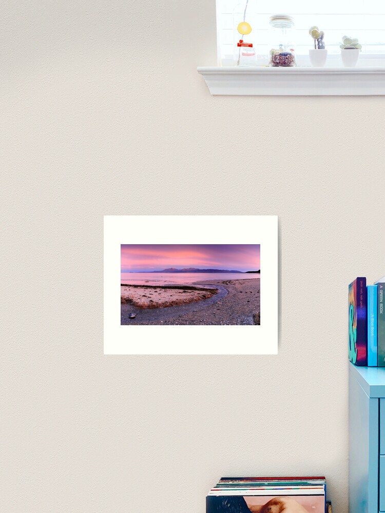 Thumbnail 2 of 3, Art Print, Arran from Scalpsie Bay, Bute designed and sold by sjbowen.