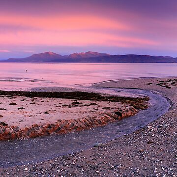Artwork thumbnail, Arran from Scalpsie Bay, Bute by Simon Bowen