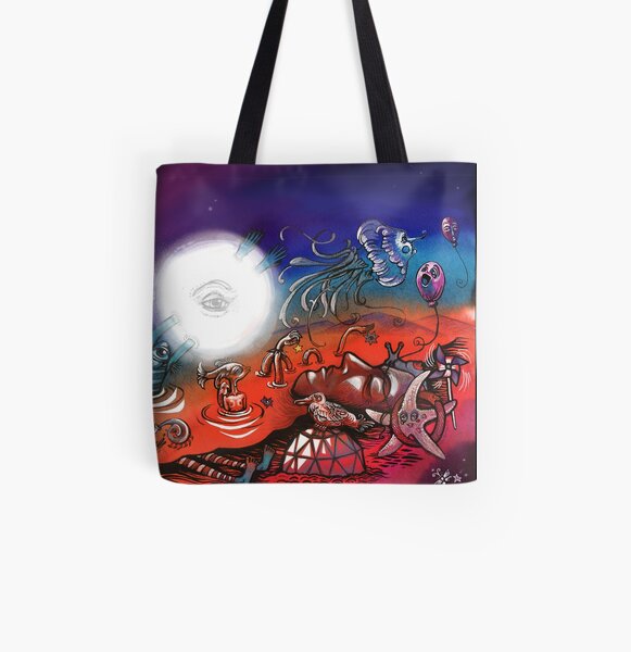 Beach Party All Over Print Tote Bag
