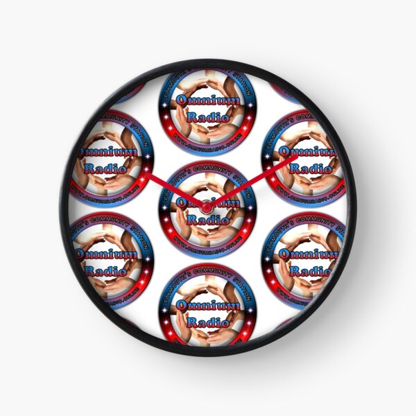 Omnium Radio Logo Clock
