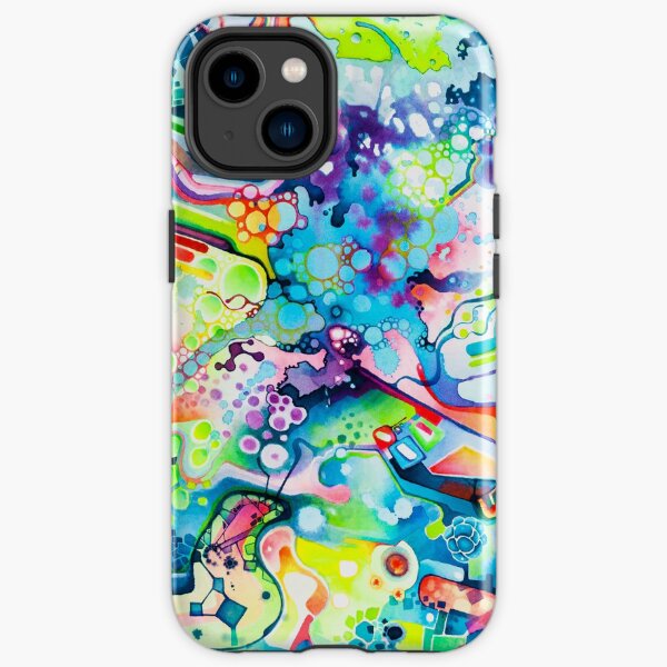 Parts of Reality Were Missing, But Which Parts? - Watercolor Painting iPhone Tough Case