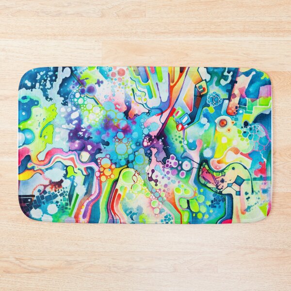 Item preview, Parts of Reality Were Missing, But Which Parts? - Watercolor Painting designed and sold by jeffjag.