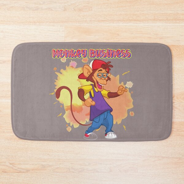 Item preview, MONKEY  BUSINESS a fun design with a cheeky monkey star!  designed and sold by JOHNC1.