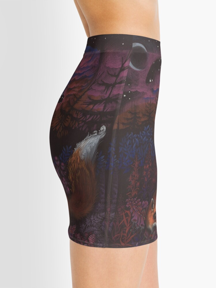 Alternate view of Twilight Fox Mini Skirt