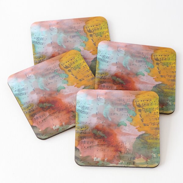 Item preview, Mixed Media Music Collage designed and sold by Honey Myrtle Studio.