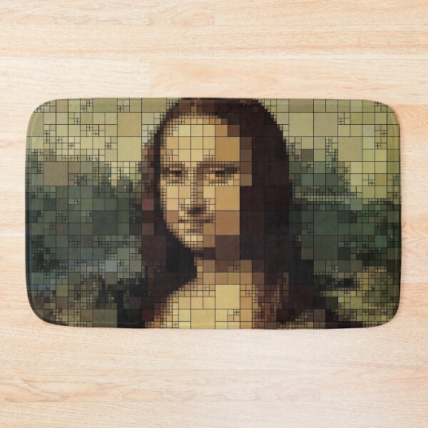 Item preview, Mona Lisa on tiles designed and sold by PopAlien.