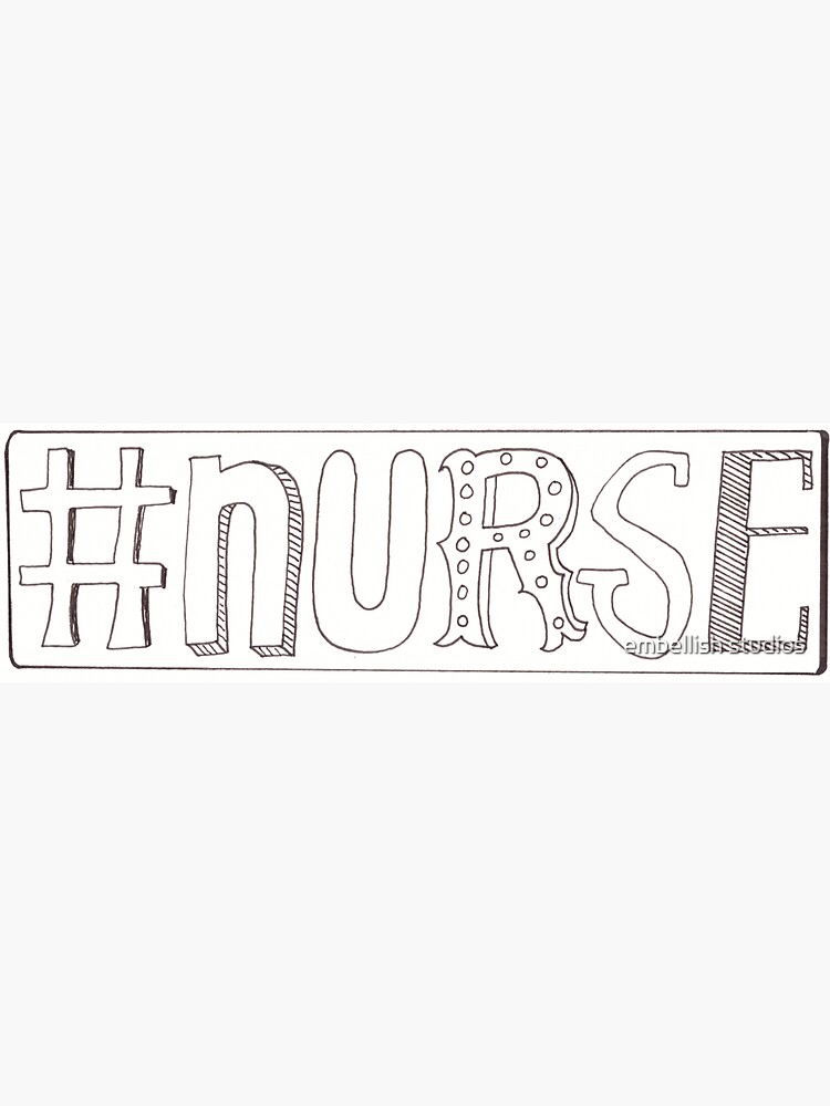 #Nurse (Black and White) by tammymurdock