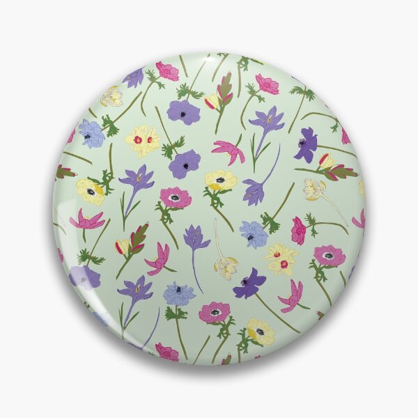 Item preview, Garden Colour Floral Pattern designed and sold by Honey Myrtle Studio.