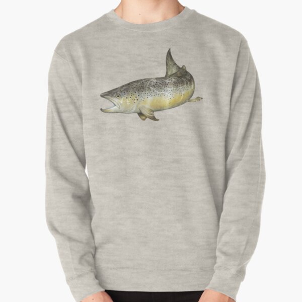 Brown Trout Pullover Sweatshirt