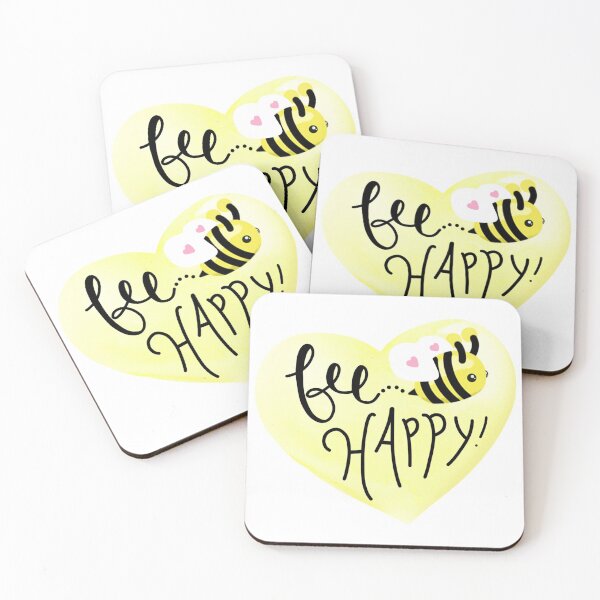 Item preview, Bee Happy! designed and sold by sophloafstudios.