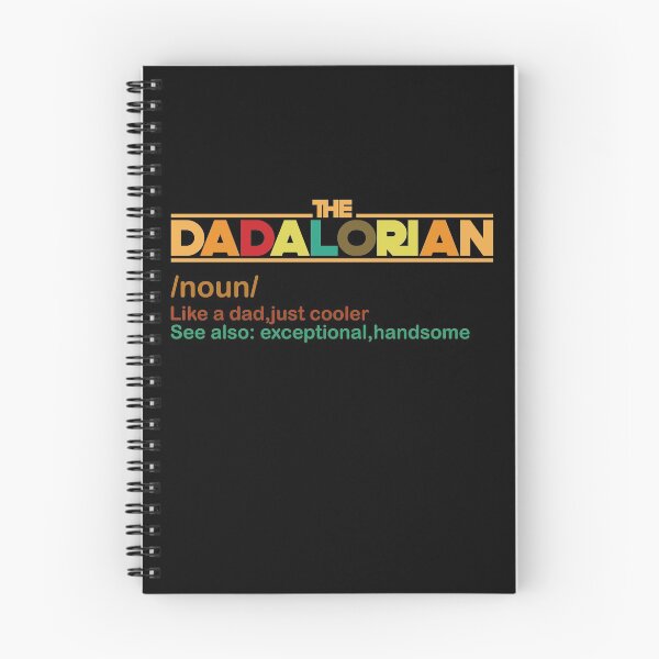 Item preview, The Dadalorian definition Like A Dad Just Way Cooler and exceptional vintage designed and sold by thehafdesigner.