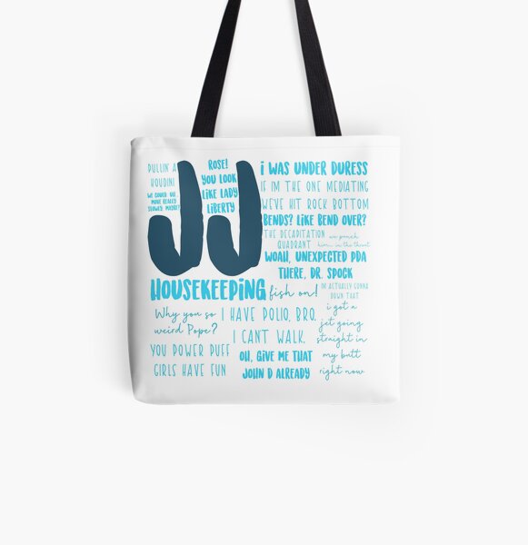 Jj saying housekeeping  Tote Bag for Sale by Ashley0615