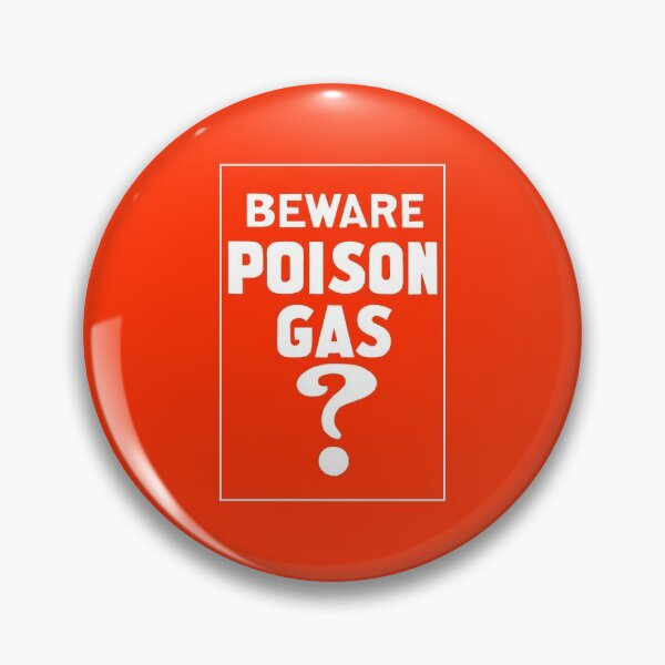 Item preview, Beware Poison Gas? World War One Poster designed and sold by warishellstore.