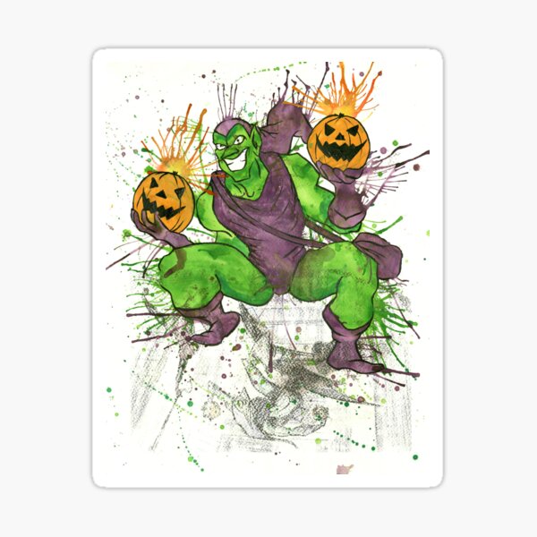 Green Goblin Stickers Redbubble