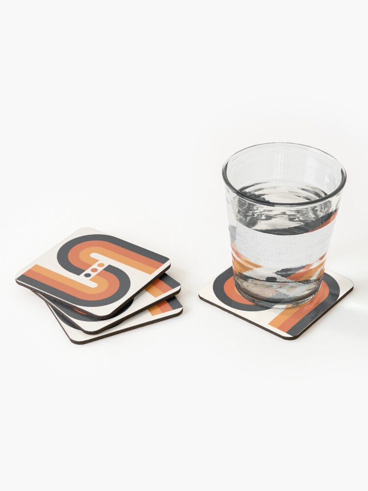 Alternate view of Sunset Rainbow Coasters (Set of 4)