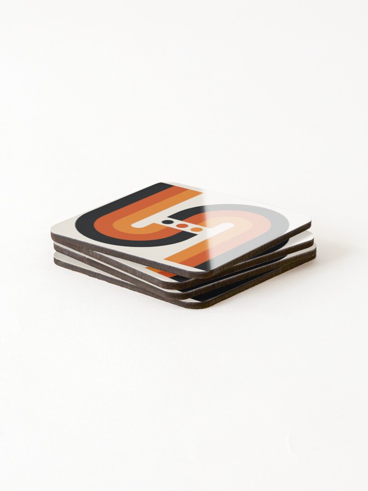 Alternate view of Sunset Rainbow Coasters (Set of 4)