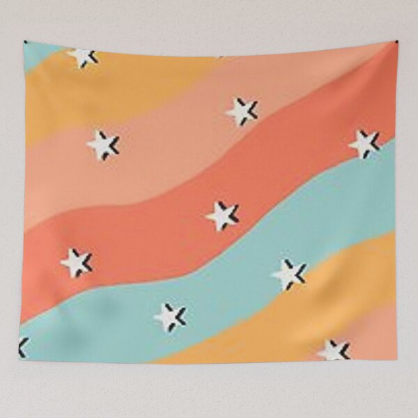 Item preview, Vsco Stars Print Face Mask designed and sold by laurencude.