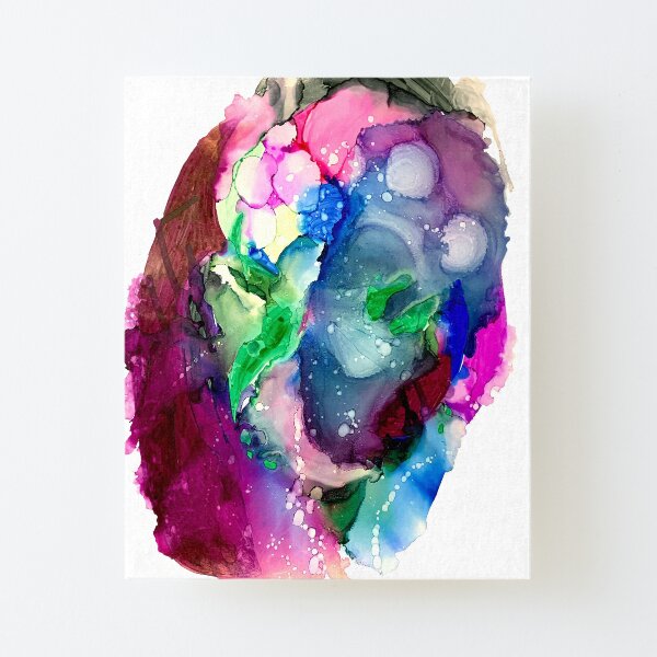 Galaxy Swirl Canvas Mounted Print