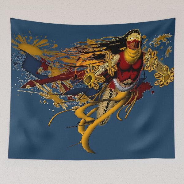 Item preview, Sun Goddess (Mother's Day Warrior Special) designed and sold by nostalgink.