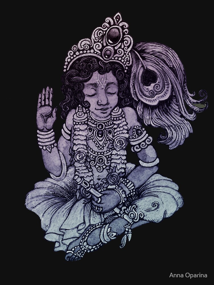 Krishna by Oparina