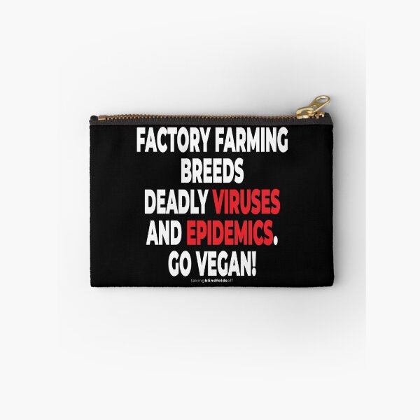 Item preview, vegan to prevent pandemics like coronavirus / covid-19 (102) designed and sold by blindfoldsoff.