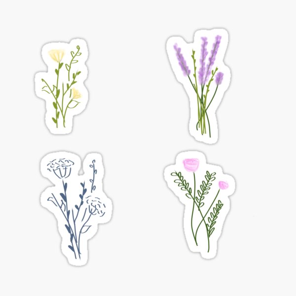 Artikel-Vorschau von Zierliche Blumen Pack, designt und verkauft von Amangas.